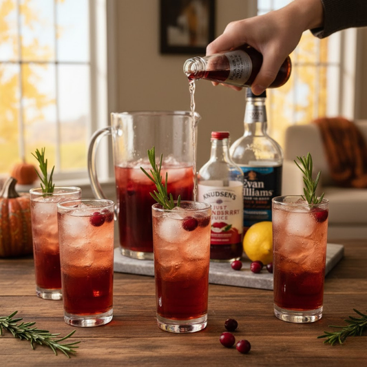 The "Welcome Home" Bourbon Fizz: The Perfect Easy Cocktail to Start Thanksgiving