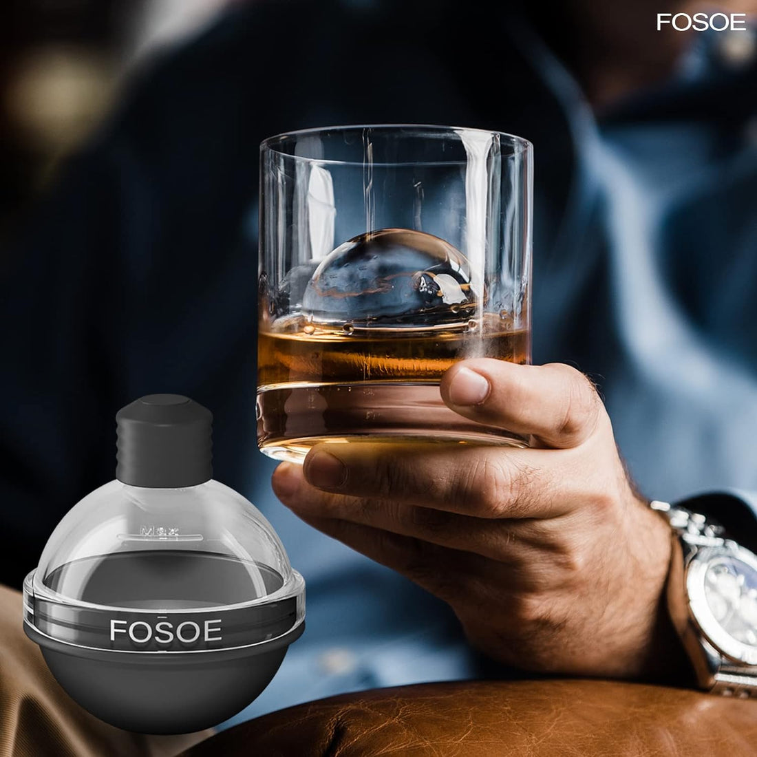 Large Ice Cube (or Sphere) Molds