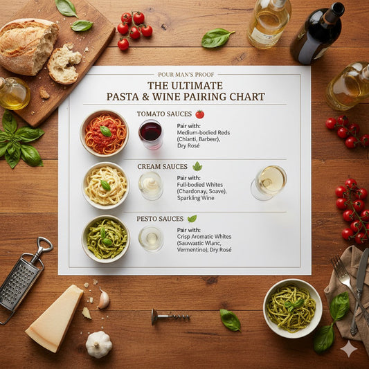 The Ultimate Pasta and Wine Pairing Chart: Say Goodbye to Guesswork!