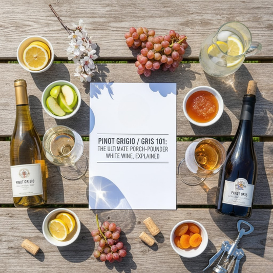 Pinot Grigio / Gris 101: The Ultimate Porch-Pounder White Wine, Explained