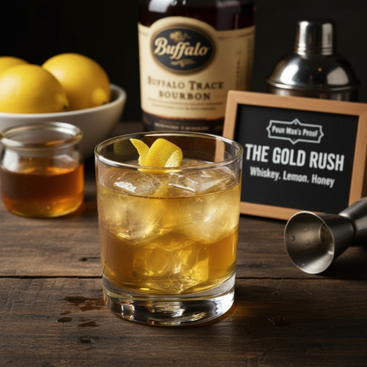 The Gold Rush: A Simple 3-Ingredient Whiskey Sour Twist